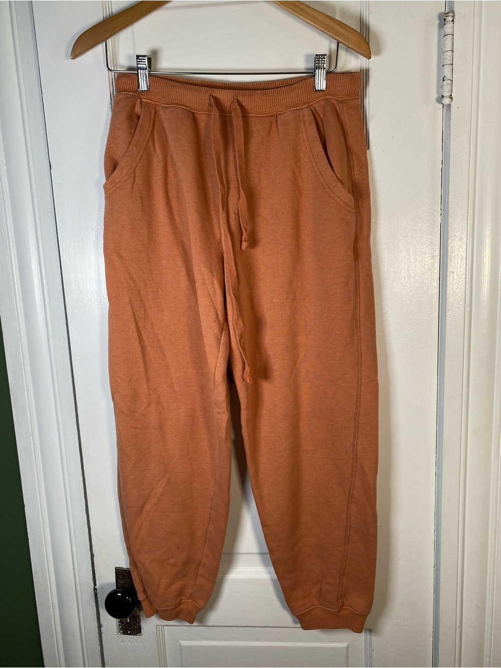 aerie Women's Drawstring Joggers Orange size m